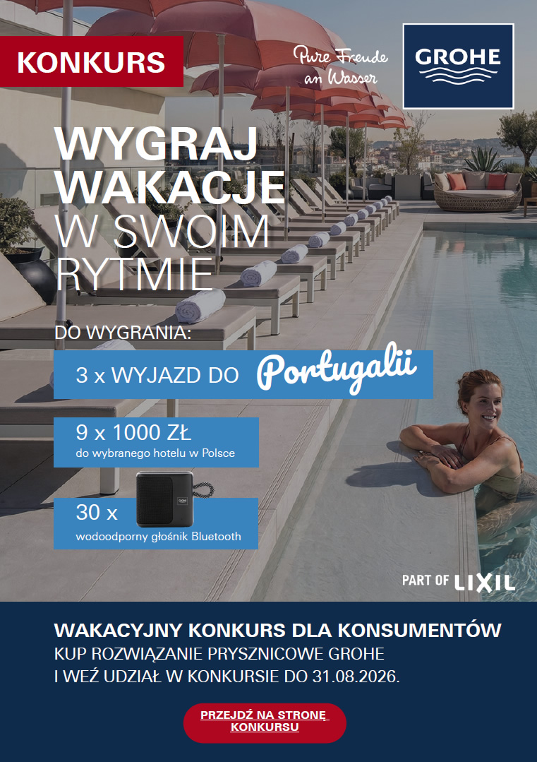 Grohe Konkurs wygraj wakacje w swoim rytmie - opis